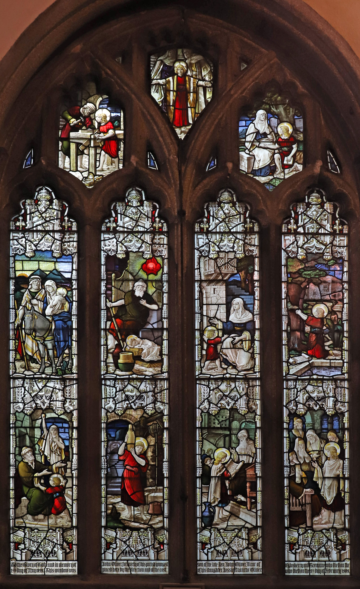 St Mary Magdalene, Launceston, Cornwall. South Chapel S1