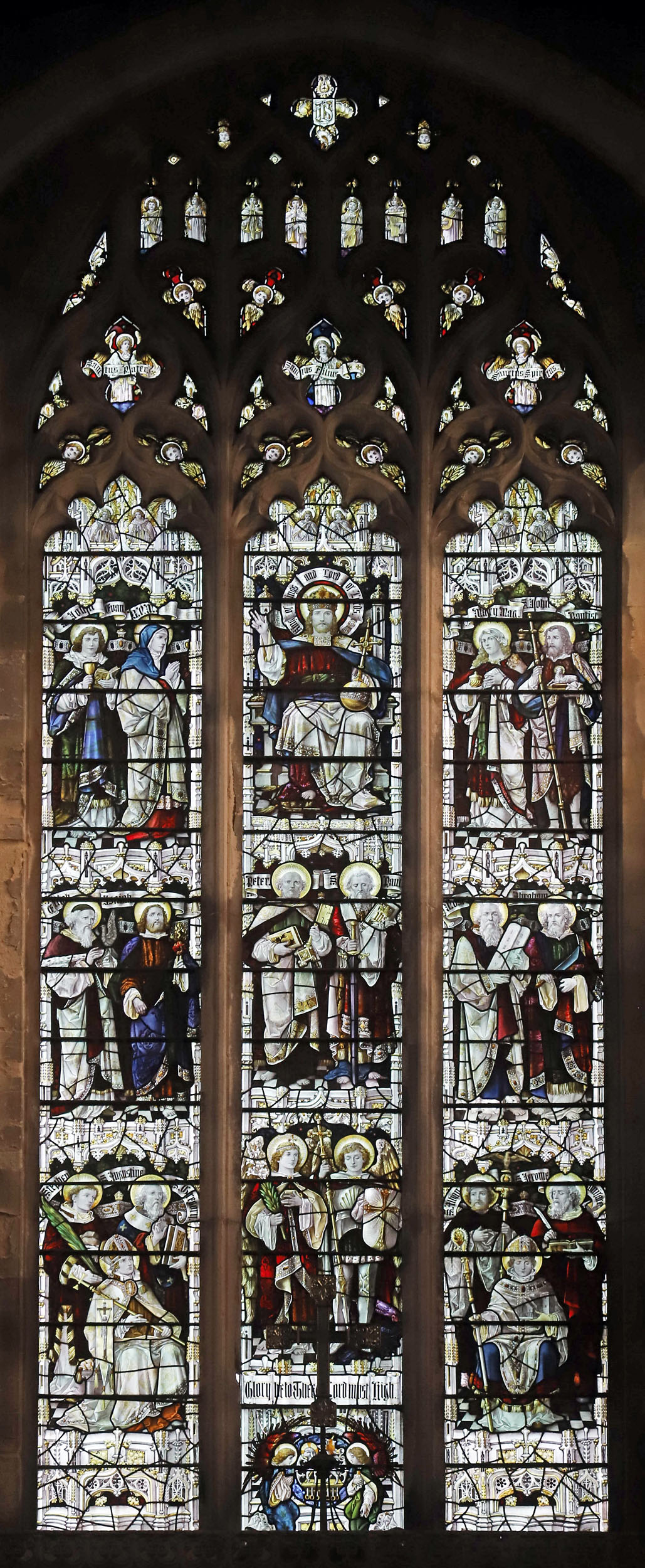 Exmouth Holy Trinity: East window by Percy Bacon & Brothers 1907