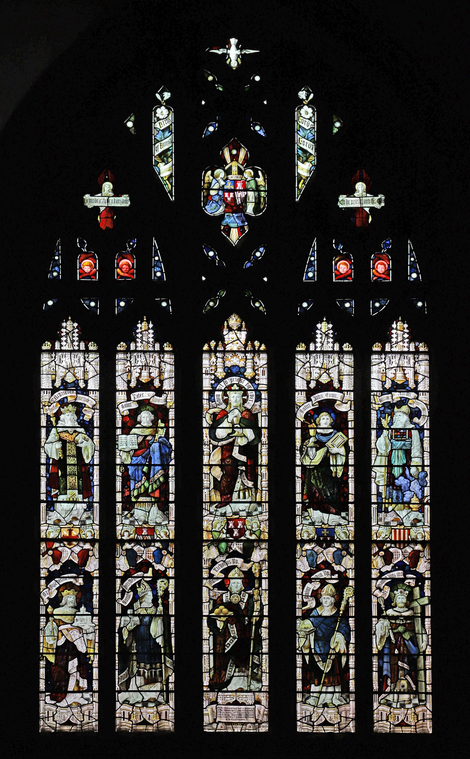 St Chard's Church, Bensham, Gateshead, South Transept window 1908