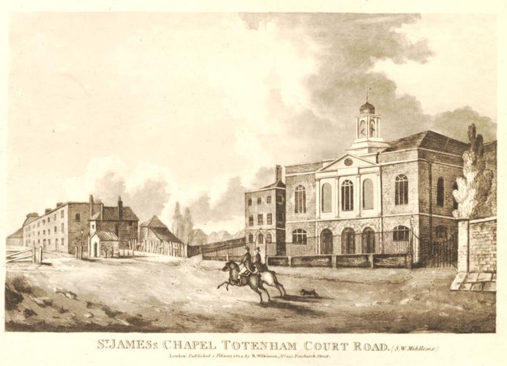 St James Chapel, Hampstead Road, Euston